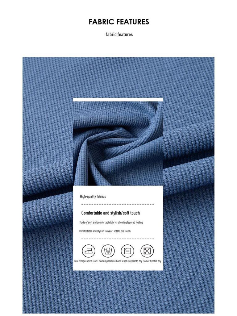 Men's 2026 Summer Ice Silk Elastic Polo Shirt: Seamless Short Sleeve Business Casual Lapel T-shirt