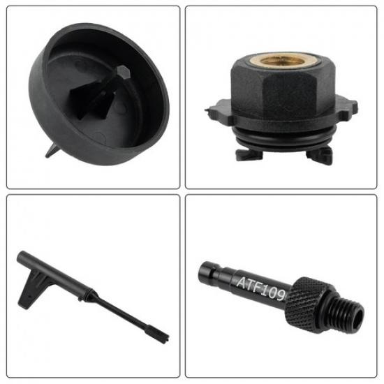 4pcs Transmission Oil Filling Adapter Tool Set for Mercedes 725.0 9-Speed