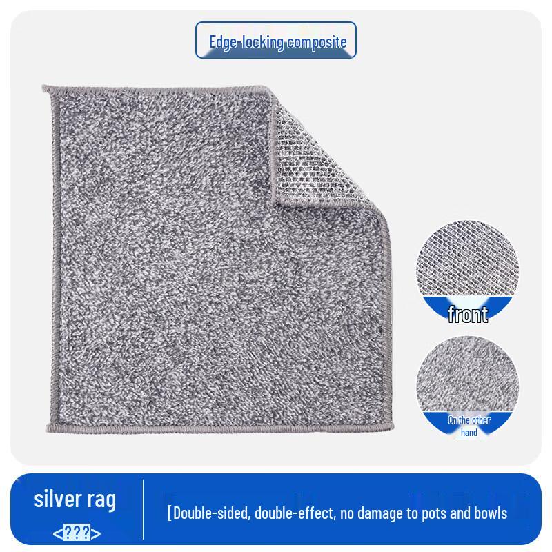 Moufublessed Double-Layer Steel Scouring Pads