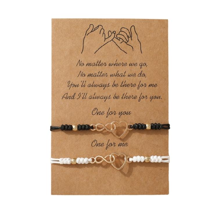 

1 Pair Rope Bracelets Handmade Bracelets Braided Cotton Bracelets Friendship Bracelets Adjustable Anklets for Girl Woman