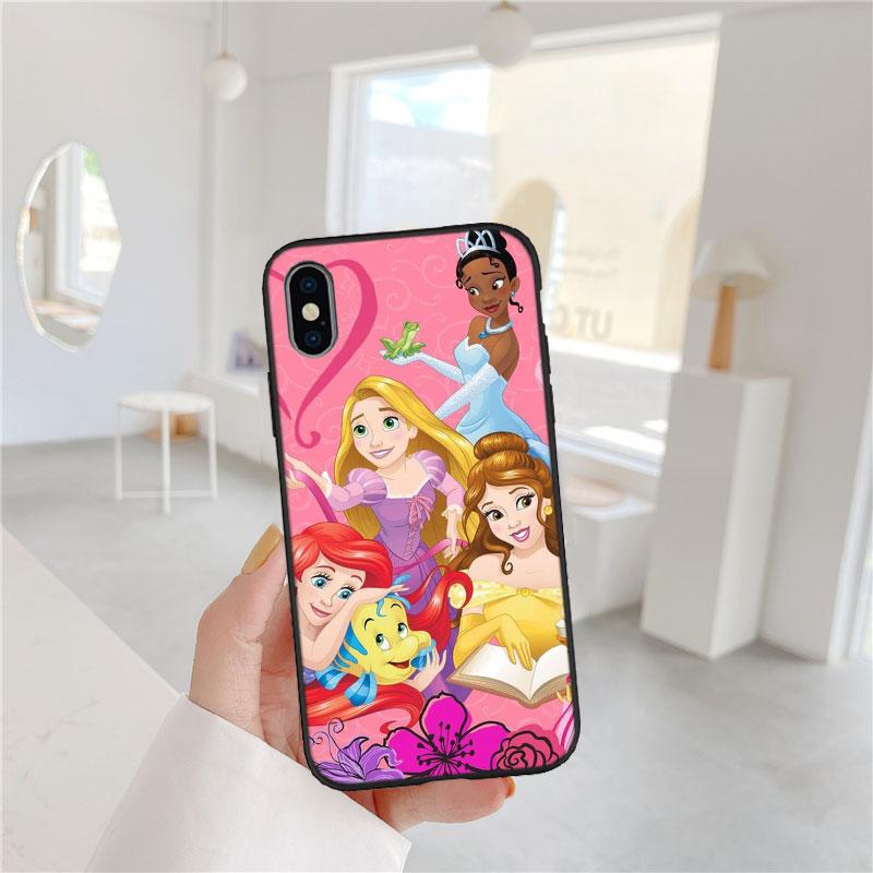 CJ42 Disney Princess Phone Case for Samsung Galaxy M06 M15 M16 M35 M55 M56 A36 A42 A50 A50S A51 A52 A32 A33 A05 A05S A06 A16 A20