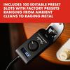 Fender Mustang® Micro Plus Headphone Amplifier for Guitars and Basses