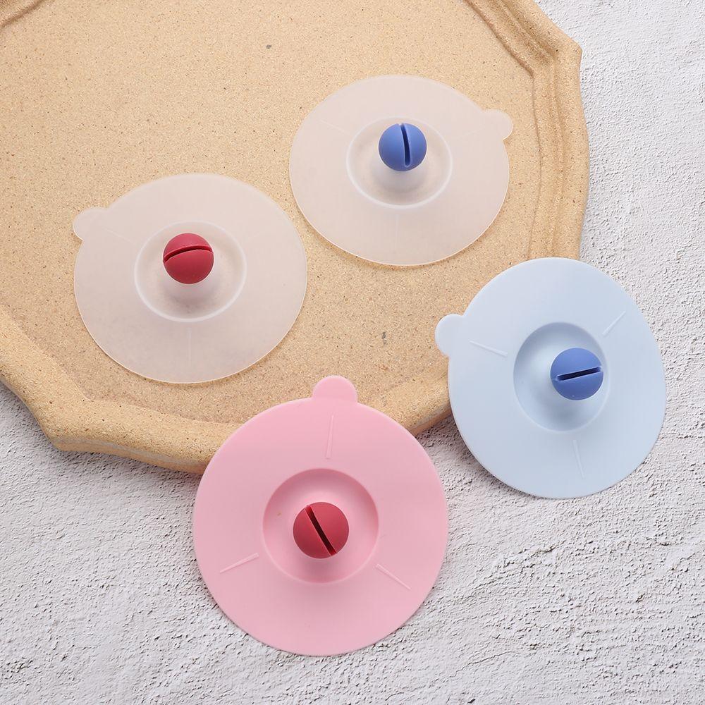 Capace noi pentru ceai și cafea, reutilizabile, cu ventuză, capac din silicon, etanș, anti-praf