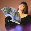 Chinese Style Multiple Styles Ornament Plastic Dance Party Show Gift Cloth Art Craft Portable 6 Colors