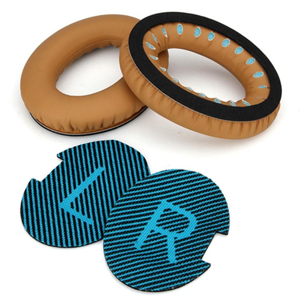 1 Pair Replacement Soft Foam Sponge Headphone Ear Pad Cushion Black White Grey Coffee Khaki For BOSE QC2 QC25 QC35 QC15 2Pcs