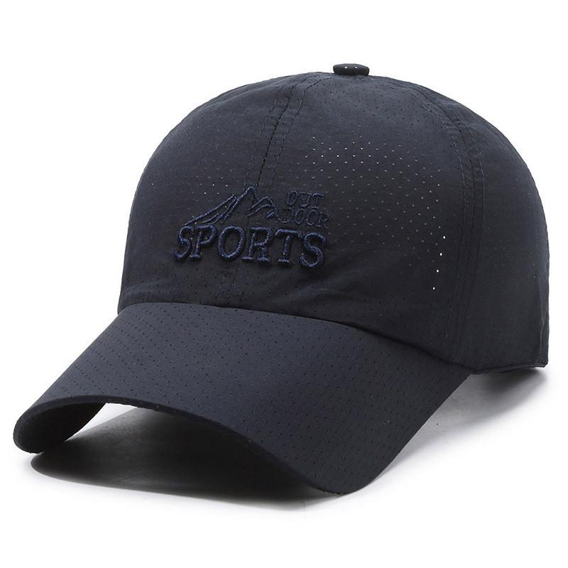 Embroidered Sports Letter Mesh Duckbill Cap Baseball With Activities Sunshade