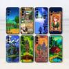 Stardew Valley Handyhülle Für Samsung S25,S24,S21,S22,S23,S30,Ultra,S20,Plus,Fe,Lite,Note,10,Schwarze Hülle