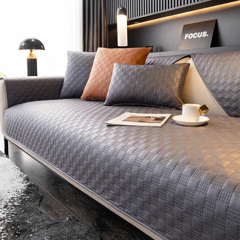 Technology Cloth Waterproof Sofa Cover Anti-slip Four Seasons Universal Sofa Towel Nordic Home Living Room Sofa Cushion Decor