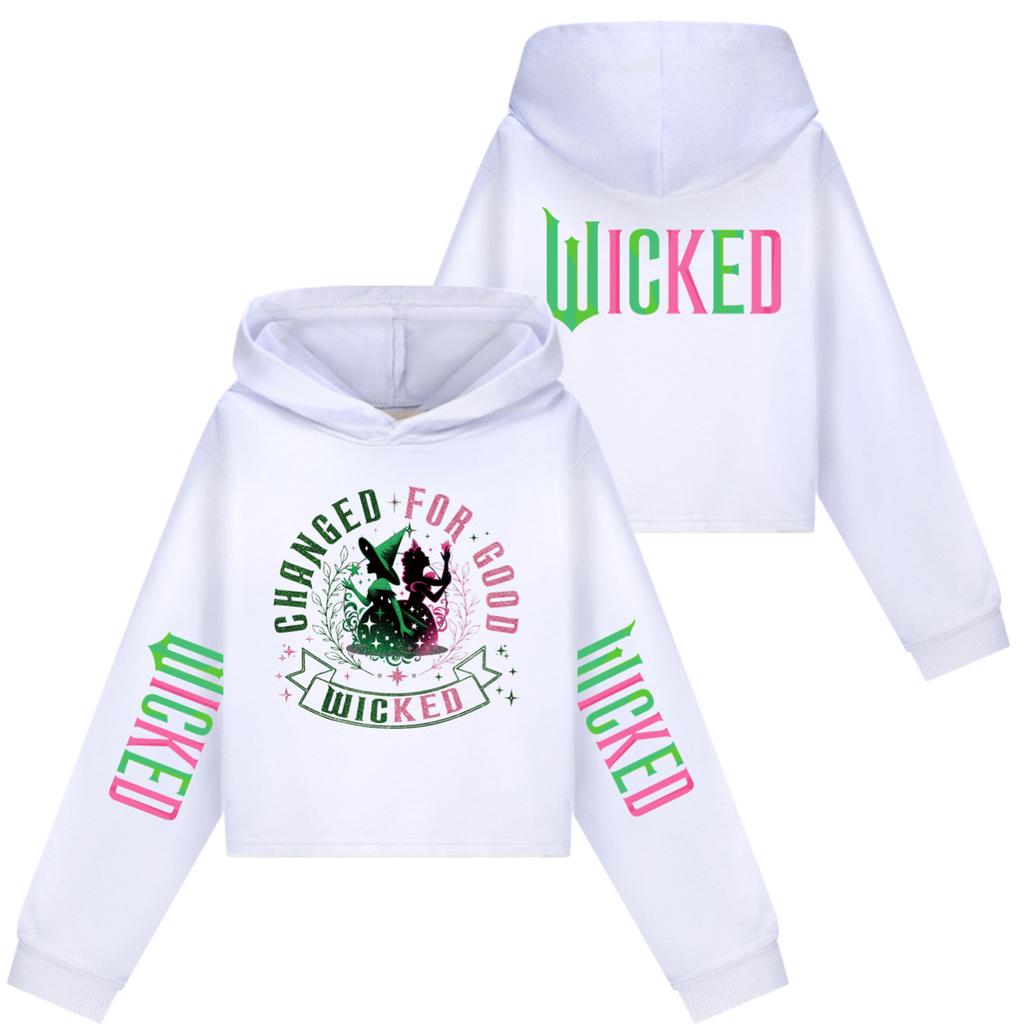 Children's Long-sleeved Loose Pullover Letter-printed Hooded Sweatshirt