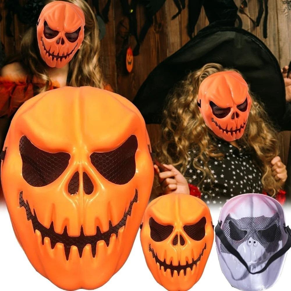 Creativity Scary Pumpkin Mask Realistic Full Face Mask Halloween Pumpkin Mask Halloween Party