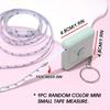 Portable 1pc 59-Inch Mini Retractable Tape Measure for Body, Sewing & Crafts Durable Double Scales, with Keychain Hole