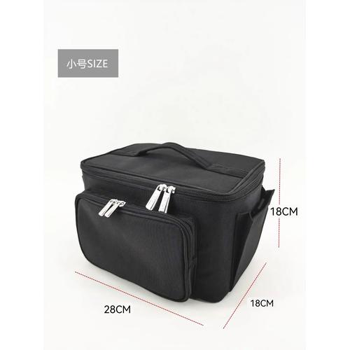 Professional Makeup Organizer Bag Large Capacity for Hair Tools & Cosmetics Travel Storage Case