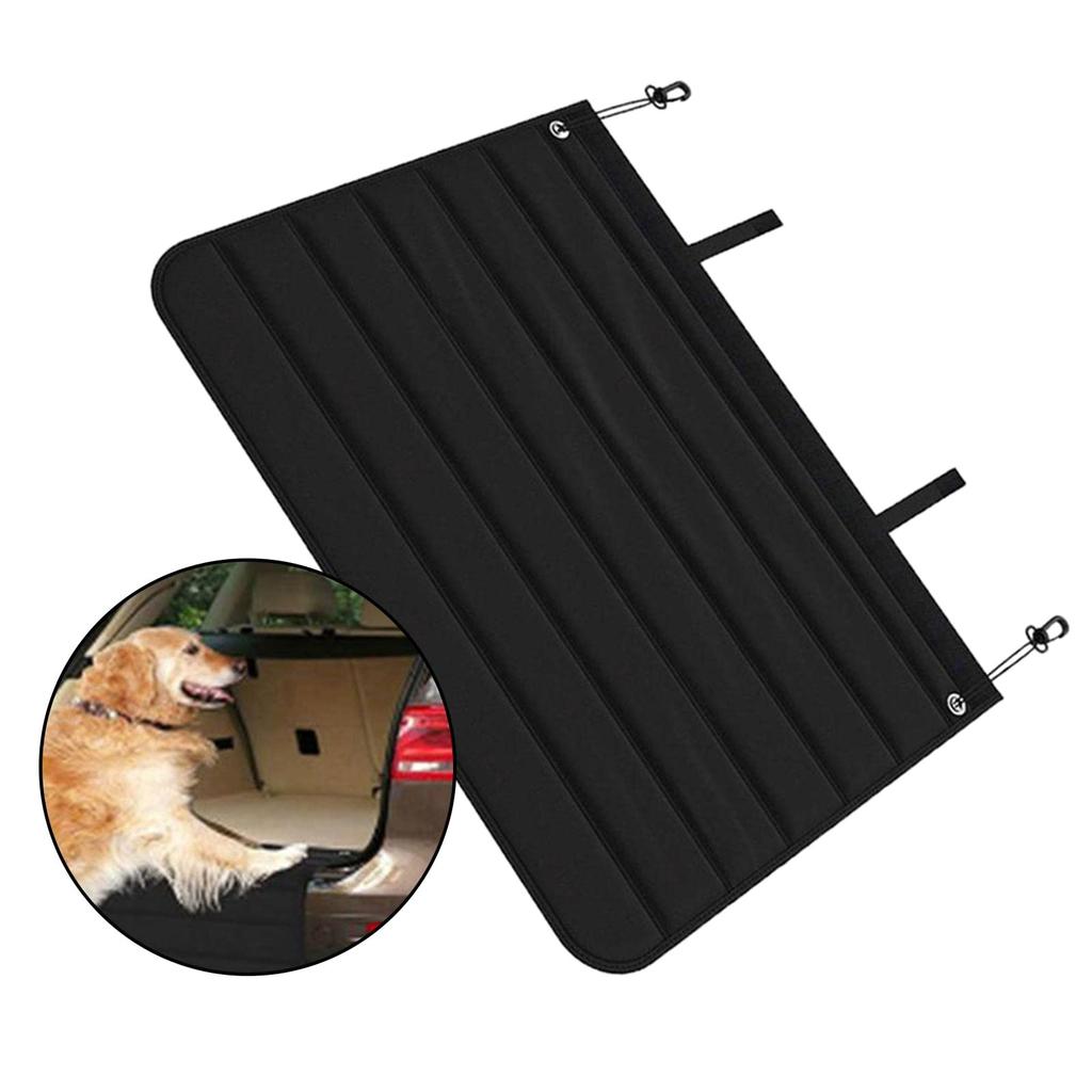 Universal Fit Car Trunk Cover with Bumper Protections Scratch Resistant Mat Pet Car Accessories for Family & Outdoor Use
