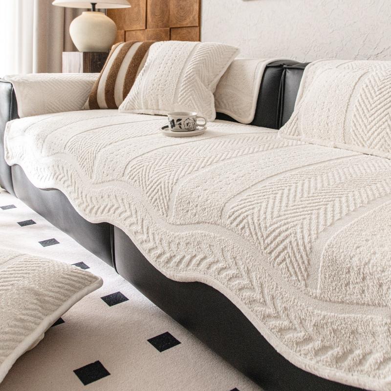 Protective Cover Sofa Mat Thickened Sofa Towel Short Plush Washable Wrinkle-Resistant And Multiple Specifications To Choose From