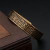 Punk-Wikinger-Runenarmbänder für Herren, Edelstahl, nordisches Amulettarmband, Vintage-Biker-Schmuck, Geschenkidee, Dropshipping