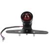 Universelles Motorrad Retro Konvexe Linse LED Rücklicht Bremslicht