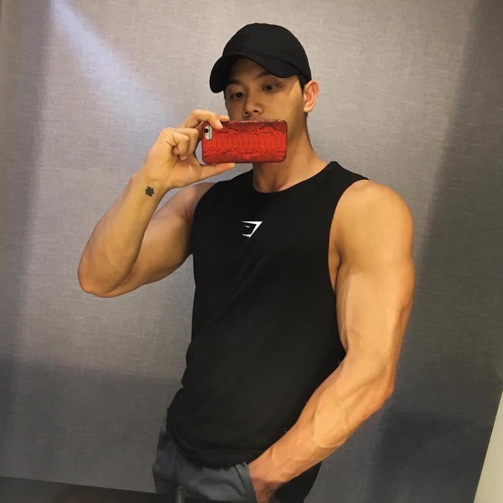 Gilet da Allenamento Senza Maniche Quick-Dry da Uomo Gymshark - Rete Estiva Girocollo