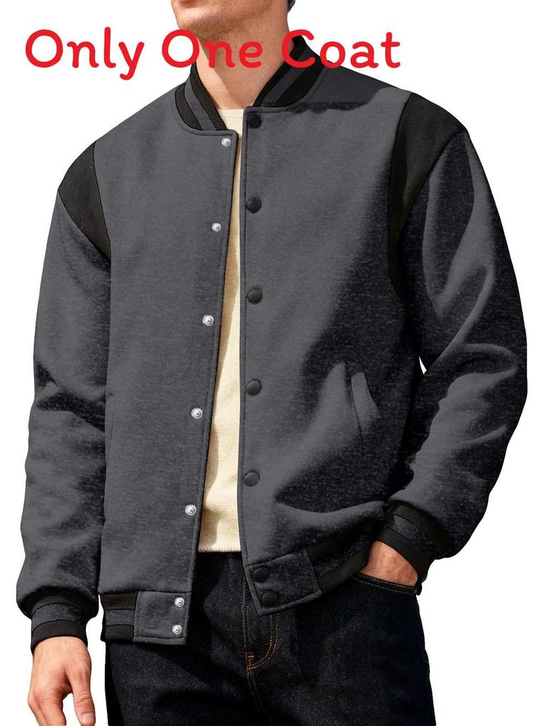 American West Coast Mens Casual Bomber Jacket With Padded Splice For Streetwear Style