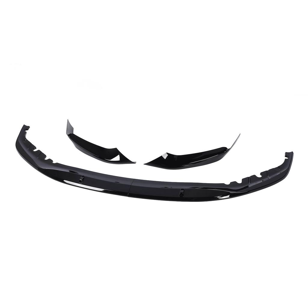 Front Bumper Lip Spoiler Glossy Black Front Bumper Lip Splitter Body Kit for 5 Series G30 G31 W M Sport Bumper 2017 to