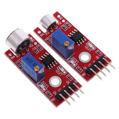 5/10 Stück Mikrofon Sprachschall Sensor Detektionsmodul Für Arduino AVR PIC Analoge Digitale Ausgangssensoren KY-038 KY-037