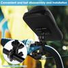 Bicycle phone holder waterproof bag 360 ° rotatable phone holder bag touch screen bicycle protective bag