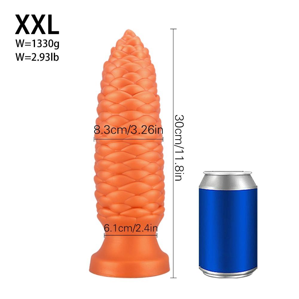 Premium Liquid Silicone Anal Plug - Unisex G-Spot Stimulator for Intense Orgasm | Adult Sex Toy