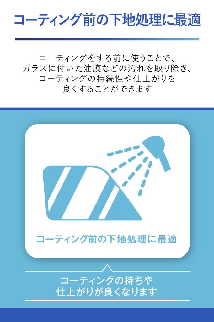 CARMATE Car Ex-Clear Oil Film Removal Sheet & Pad for