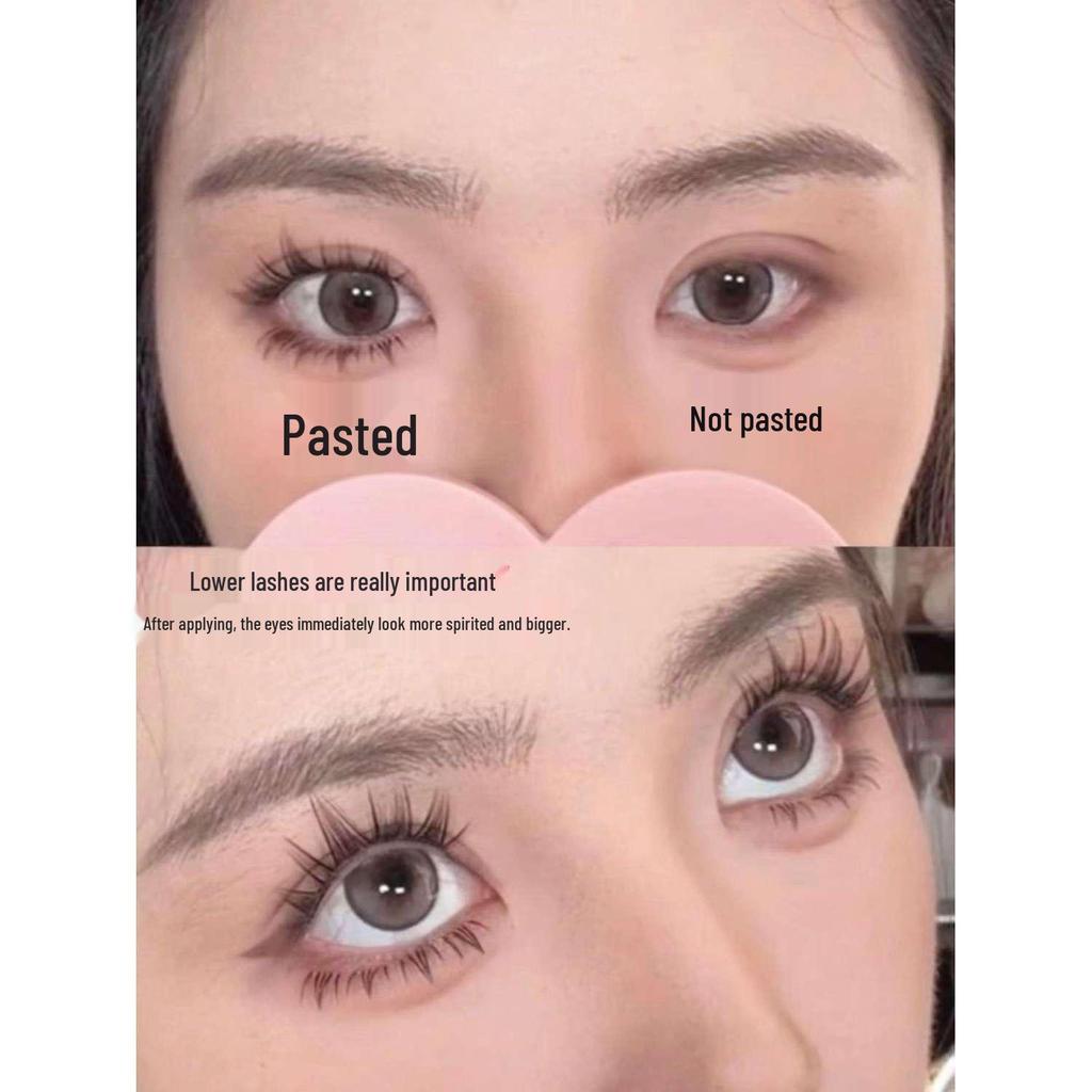 Cartoon Style Diao Chan Lower Lashes: Realistic, Natural False Eyelashes with Single Clusters for On-Camera Looks and Easy Application.