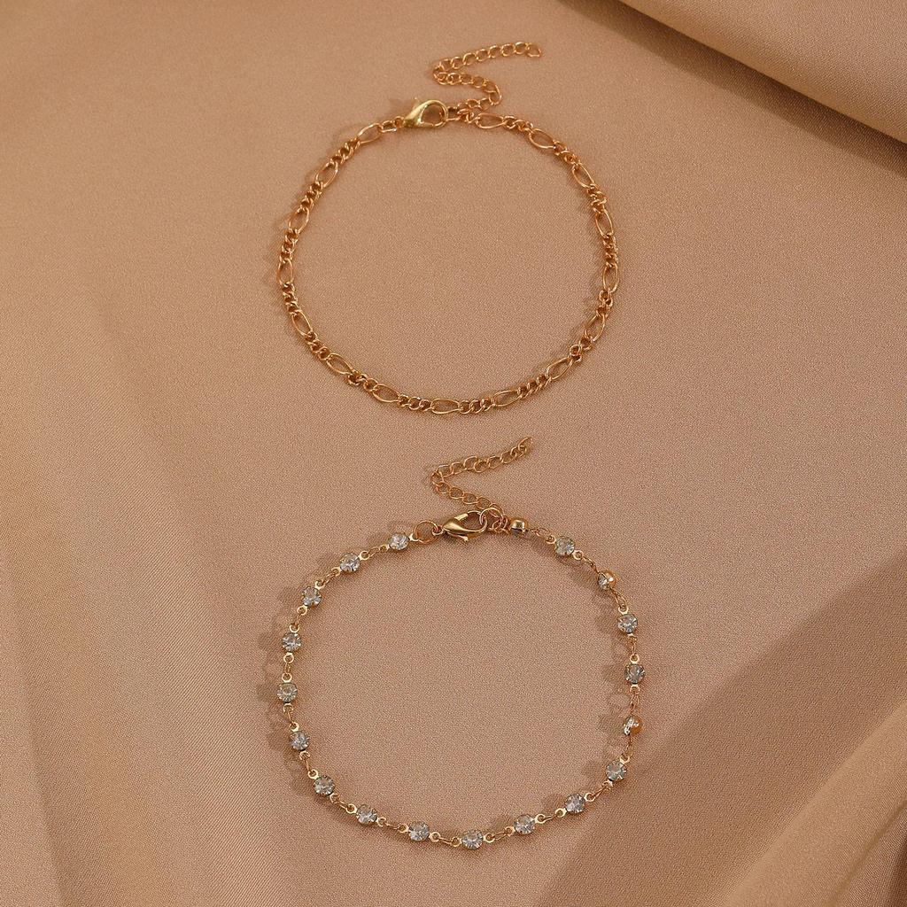 Bohemian Summer Vacation Style Creative 26 Letter Anklet