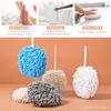 Chenille Hand Towels Kitchen Bathroom Hand Towel Ball with Hanging Loops Quick Dry Soft Absorbent Microfiber Towels