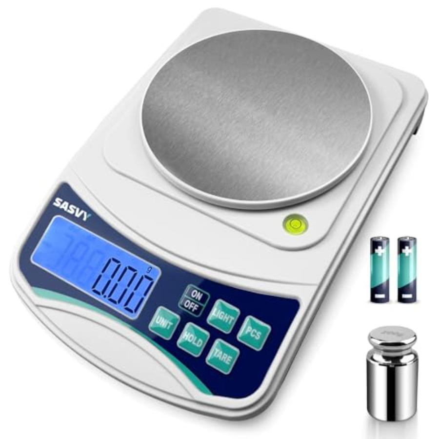 

Digital Lab Scale 1000g x 0.01g oz/g/ct/DWT/tl/gn/ozt Precision Electronic Scientific Scale Analytical Balance for Laboratory J United States