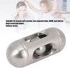 EDC Fidget Slider aus Edelstahl mit Etui ADHS Autismus Stressabbau Sensorischer Metallzylinder Anti-Angst-Gadgets für Erwachsene
