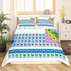 Periodic Table of Chemical Elements Duvet Cover Chemical Science Bedding Three-piece Set Bedroom Room Decoration