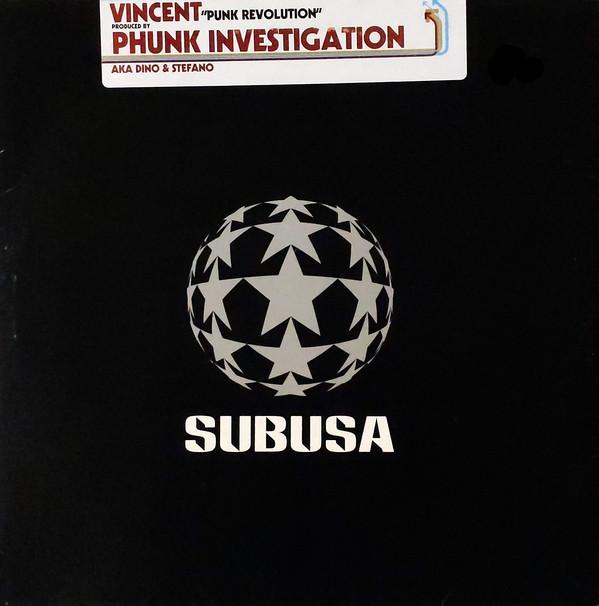 

12inch Record VINCENT - Punk Revolution SSA08 Subusa 2004 US Dance & Electronica Used