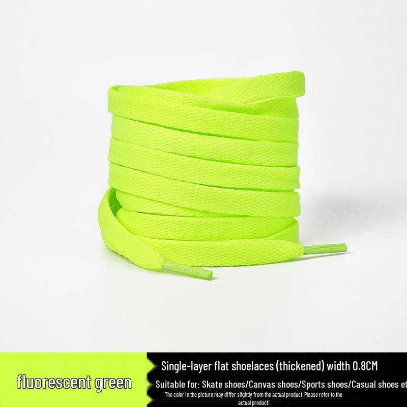 

Адаптивні AF1 AJ1 Dunk Оригінальні Однотонні та Різнокольорові Плоскі Шнурки для Кросівок 180cm