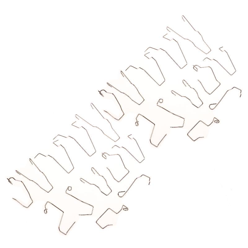 12/24Pcs H1 H3 H4 H7 Assorted Headlight Bulb Retaining Clip Holder Set Car Low Beam Bulb Clamp Spring