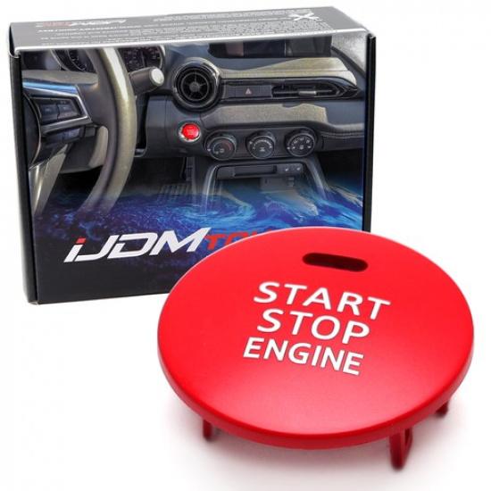 Mazdaspeed Style Red Engine Push Start Button For Mazda 3 6 CX-5 MX-5 CX-3 CX-9