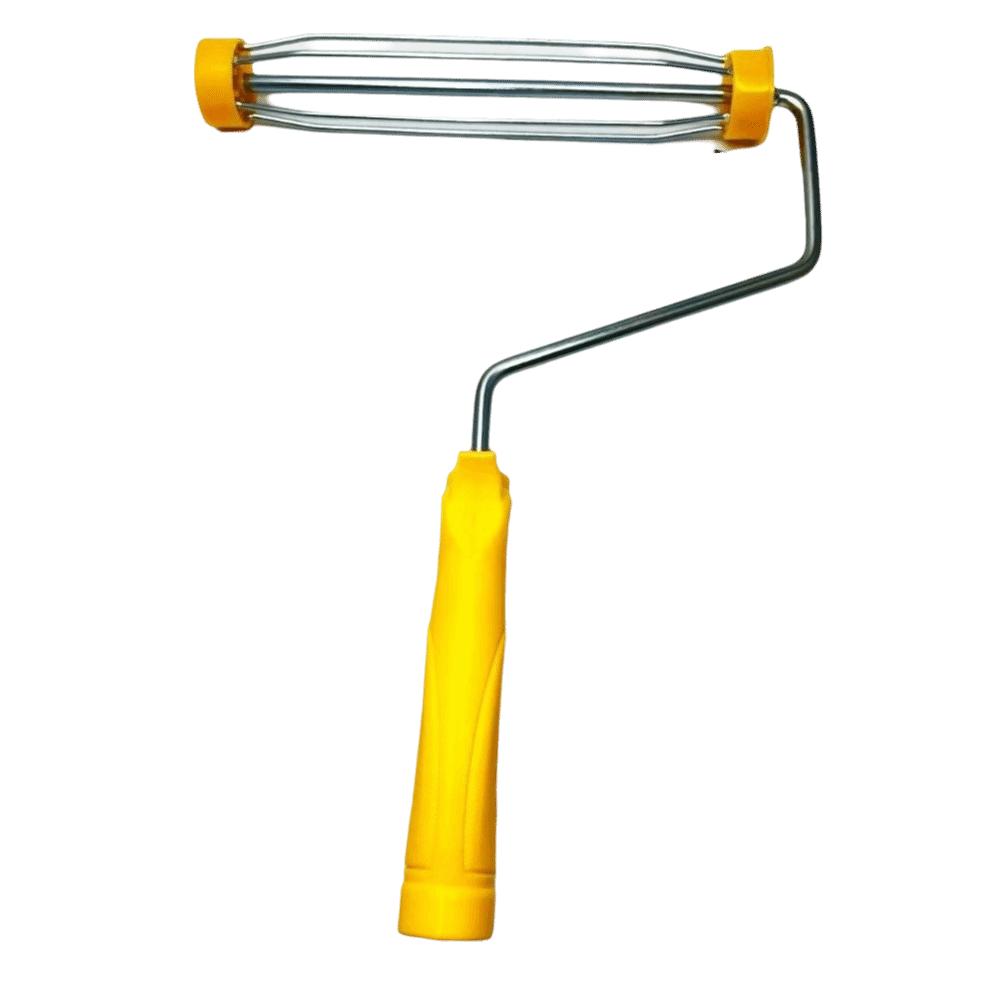Galvanized Metal Frame Paint Roller Holder Roller Core Holder Latex Paint Application