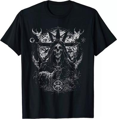 T-shirt Occulte Impie Grunge Emo Crâne