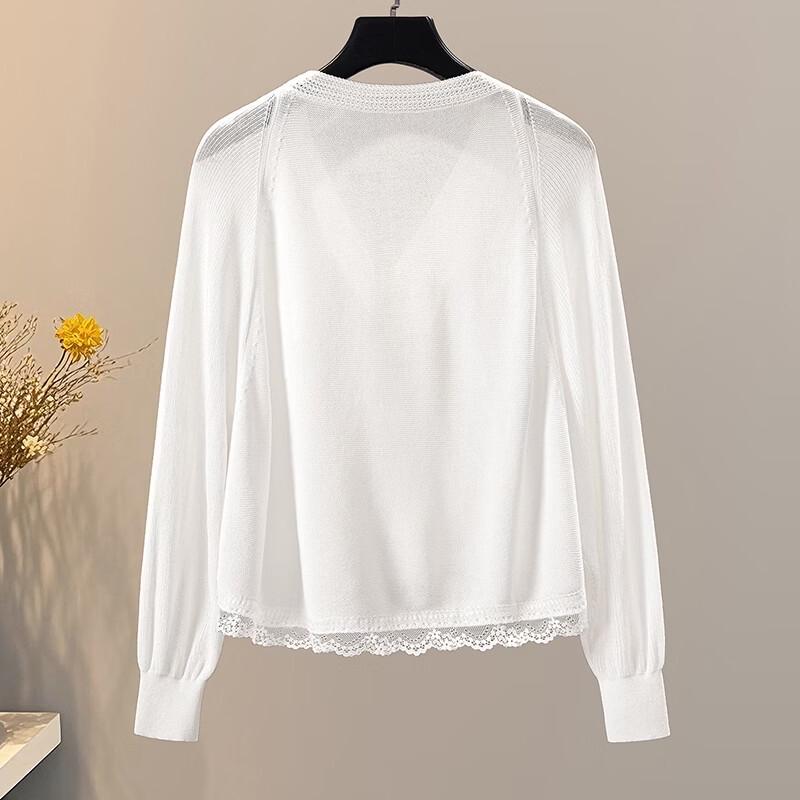 Tachi Women's Ice Silk Batwing V-Neck Cardigan