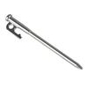 20/25/30/35/40CM Stainless Steel Tent Stake Heavy Duty Outdoor Hiking Camping Tent Tarp Canopy Windproof Ground Spike Nail Metal Tent Peg