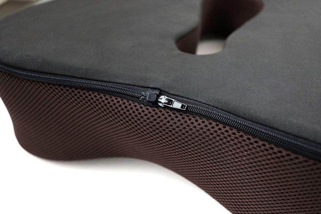 TRADE ONE Chair Ergo Memory Pelvic Desk 20512 Pad, Cushion, Cushion, Foam, Chair, Orthodontics, Work, Office, Cushion, Brown,