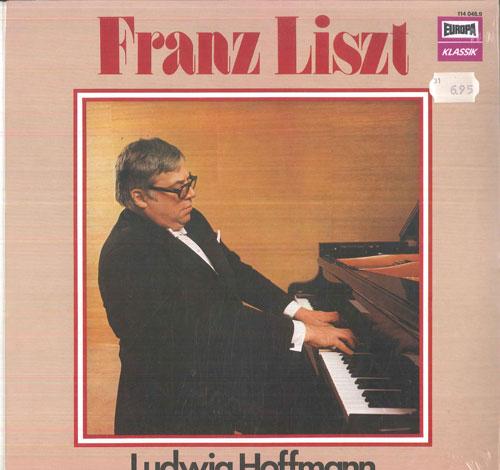 LP Record LUDWIG HOFFMANN - Franz Liszt Sonate H-moll Und Stuck 1140469 EUROPA KLASSIK 1977 Germany Classical Used