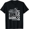Meisjesscouts Kampeeravontuur Scoutstroep Koekjesverkoper Cadeau Unisex T-shirt