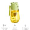 470ML Glass Oil Dispenser for Kitchen 2-in-1 Olive Oil Sprayer Bottle Leak-proof Oil Sprayer for Cooking BBQ Salad Baking