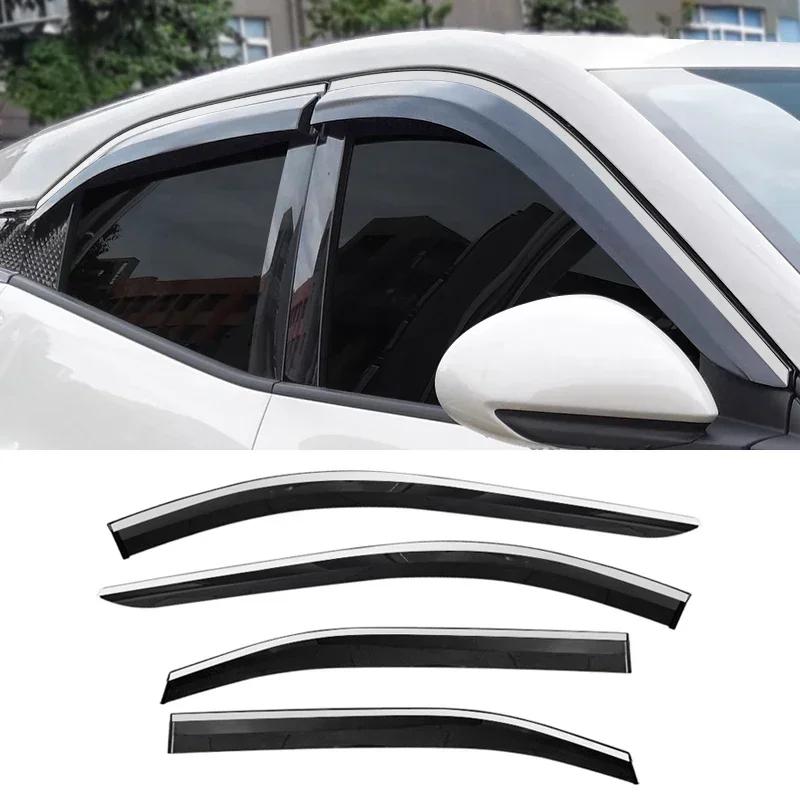 4pcs For BYD Seagull 2021 Rain Windshield Special Rain Brow Rain Baffle Glass Shade Modification Supplies Car Accessories