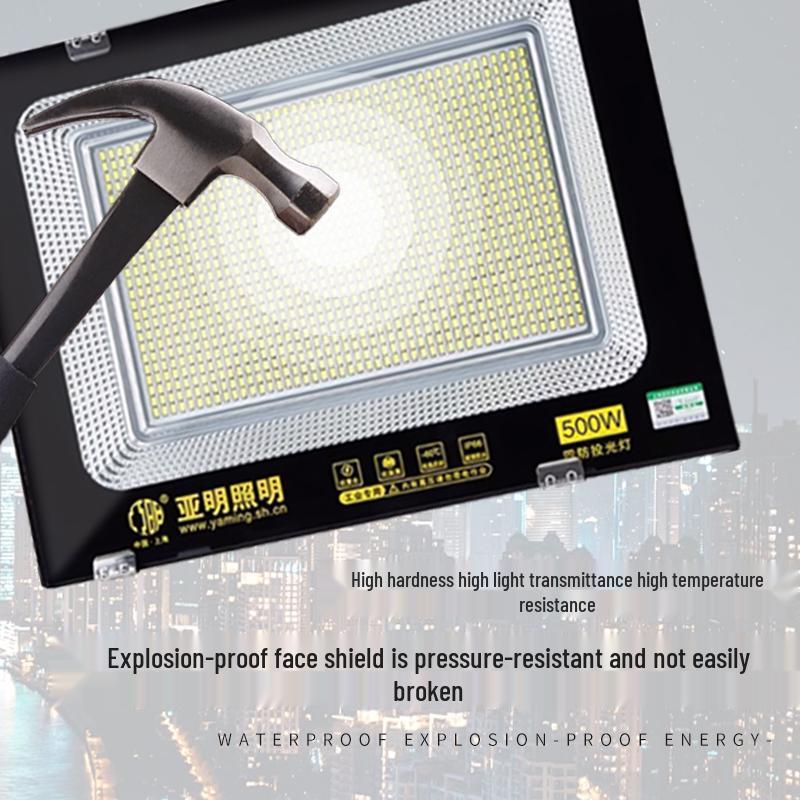 Yaming Marine LED Floodlight: 100W Outdoor Waterproof Spotlight for 12V/24V/36V DC Battery