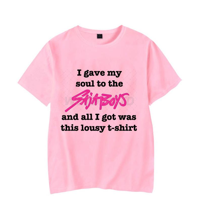 Fashion KPop Demon Hunters Jinu Tshirt Saja Boys Short Sleeve Men Women Tees Casual Crewneck Anime KPop Demon Hunters T-shirts