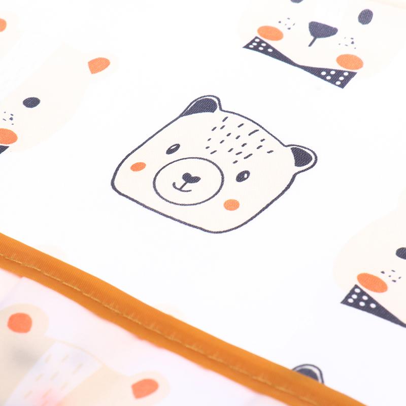 Baby Kids Toddler Long Sleeve Waterproof Art Smock Feeding Bib Apron Pocket