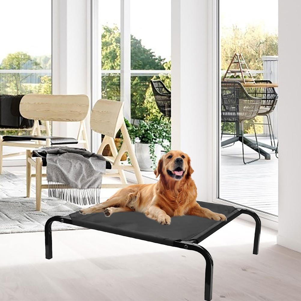Dog Cot Replacement Cover Breathable Mesh Washable Pet Bed Protector Indoor Outdoor Small Pets Furniture Indoor Pet Bed